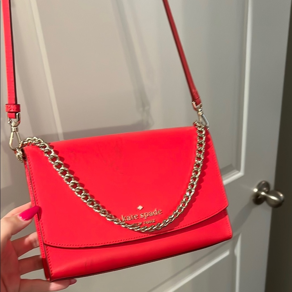 Kate Spade Red Crossbody Bag